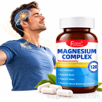 Shecome Magnesium Complex Cápsulas Hueso Corazón Apoyo inmunológico